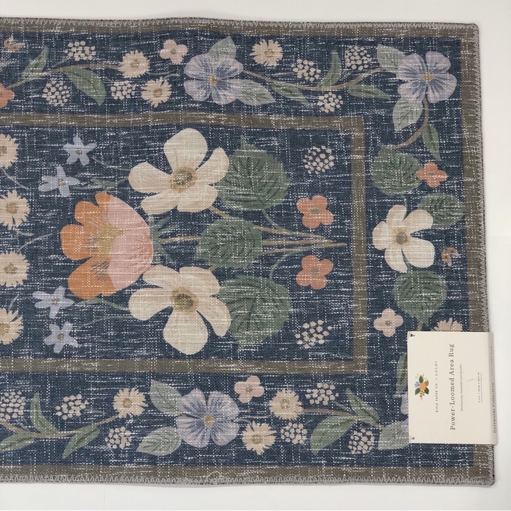 Rifle Paper Co. Runner Rug - Picture 4 of 8
